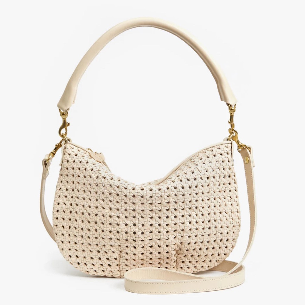 Clare V. Petite Moyen - Cream Rattan